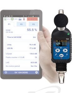 Svantek SV104A Datalogging Personal Noise Dosimeter