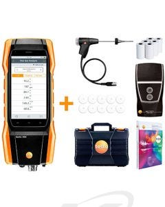 Testo 0564 3004 93 Two-Gas Combustion Analyzer Kit with Printer - Testo 300