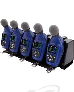 TSI Quest 5EG7-D Edge 7 5-Pack Noise Dosimeter: Full Kit