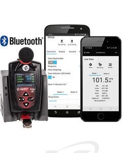 TSI Quest Edge 4 Plus Personal Noise Dosimeter with Bluetooth Connectivity