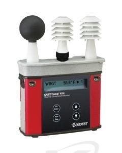 TSI Quest QT-48N QuesTemp Waterless Wet Bulb Datalogging Heat Stress Monitor
