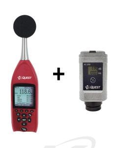 TSI Quest SE-402-IS-AC3 Sound Examiner Intrinsically Safe Type 2 Sound Level Meter with Sound Calibrator