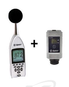 TSI Quest SE-402-AC3 Sound Examiner Type 2 Sound Level Meter with Sound Calibrator