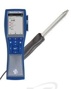 TSI 9650-964 VelociCalc Pro Bluetooth Multiparameter Ventilation Meter with 964 Thermoanemometer Probe