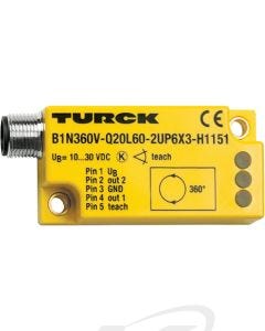 TURCK B1N360V-Q20L60-2UP6X3-H1151 Angular Position Inclinometer [1534051]