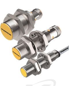 Turck Chrome-Plated Brass Threaded Barrel Inductive Prox Sensors