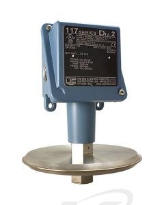 UE H117-532 Pressure Switch: 50 Vac to 50" WC