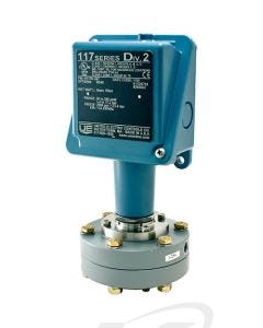 UE H117K-544 Differential Pressure Switch: 2 to 20 PSID