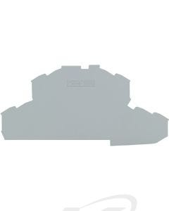 Wago 2002-2491 Topjob S Gray 0.8mm End/Intermediate Plate [20022491]