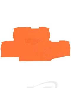 Wago 2002-2792 Topjob S Orange End Plate [60339947]