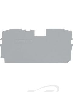 Wago 2010-1291 Topjob S Gray 1mm End/Intermediate Plate [20101291]