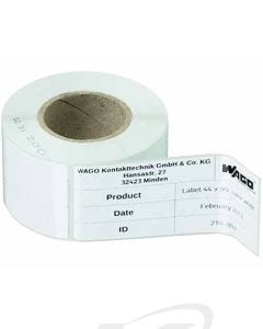 WAGO 210-801 White 33x70mm Self-Adhesive Type Label [2100801]