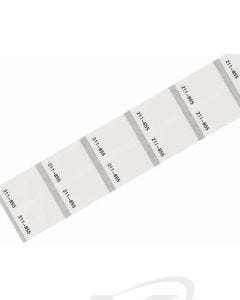 WAGO 211-855 White PVC Self-Laminating Label 9x18mm [2110855]