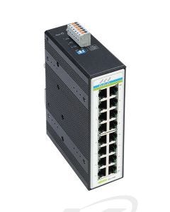 WAGO 852-1106 16-Port Gigabit Industrial Unmanaged Ethernet Switch [60335973]