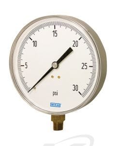 WIKA 4277784 111.25CT Contractor's Gauge 4.5" Dial: 0-100 PSI