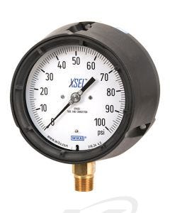 WIKA 52860177 212.34 XSEL Solid Front Process Gauge 4.5" Dial: Range: 0-100 PSI