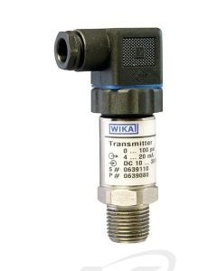 WIKA 8643644 Type S-10 Pressure Transmitter: Range 0 to 60 PSI