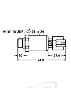 TURCK PT5000PSIG-2121-U6-DT043P Pressure Transmitter [100002003]