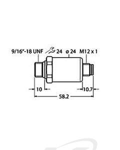 TURCK PT6000PSIG-2121-U6-H1143 Pressure Transmitter [100002568]