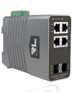 Red Lion NT-5006-DM2-0000 Gigabit Managed Industrial Ethernet Switch