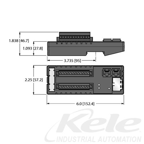 TURCK FEN20-16DXP BLOCK IO