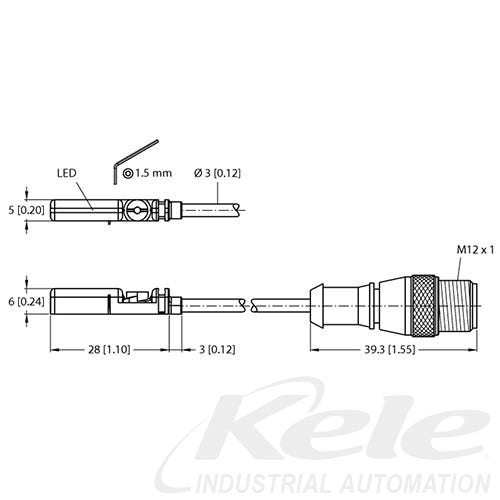 TURCK BIM-UNT-AP6X-0.3-RS4T Cylinder Position Sensor