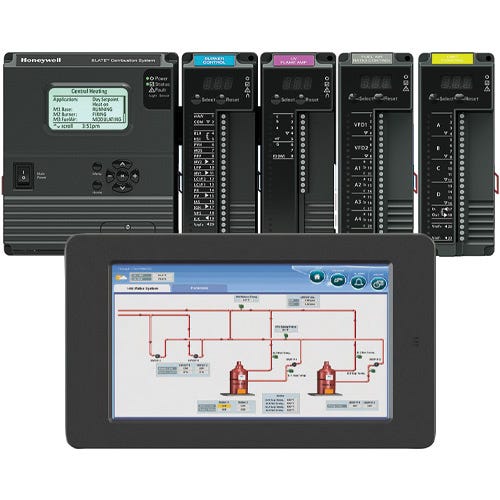 Part of the Honeywell SLATE Integrated Combustion Management System